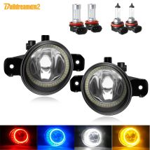 Angel Eye Nebel Licht Montage Auto Nebel Lampe Halo Ring DRL Für Nissan X-Trail Almera Altima Maxima März Primera Pathfinder Versa