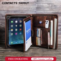 Leder-Portfolio für iPad 10. 9. 8. 7. Generation iPad Pro/Air 13 Pro 12.9 11 Cover iPad Air 5 Hülle MacBook Air Pro 13 Laptoptasche