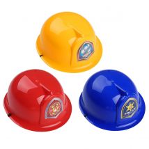 Gelber Feuerwehrmann-Helm, Feuerwehrmann-Hüte, Jungen und Mädchen, Rollenspiel, Kostümzubehör, Kinder, Halloween, Party, Rollenspiel-Requisiten