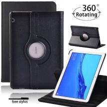 Leather Stand Cover 360 Rotating Case for Huawei MediaPad T5 10.1" Tablet Protective Shell for AGS2-W09/W19/L03/L09