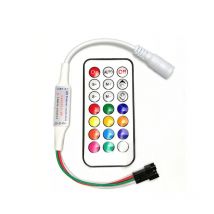 Led Pixel Controller RF 14 Key/17 Key/21 key IR Pixel Controller LED Lights Controller Remote Dimmer DC5-24V For Pixel LED Strip