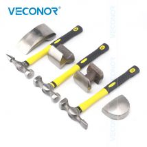 7PCS Auto Body Dent Reparatur Hammer Dolly Werkzeug Kit Panel Beater Blatt