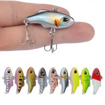1 SZTUK 3,5 cm 5 g Zimowe wibracje Mini tonąca przynęta wędkarska VIB Crankbait Sztuczna twarda przynęta podlodowa Szczupak Przynęta morska