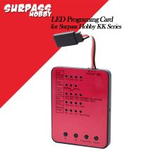 SURPASS HOBBY LED-Programmierkarte für RC-Auto 25A/35A/45A/60A/80A/120A/150A ESC Elektronischer Geschwindigkeitsregler Bürstenloser Motor
