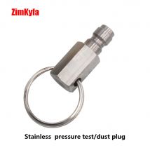 Pressure Test/Dust Plug for 8mm Female Quick Coupler Disconnector Stainless Steel