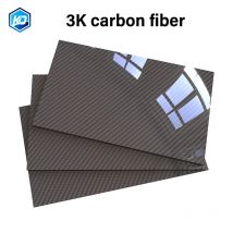 0,25–5 mm, 95 x 245 mm, 3K-Oberflächen-Twill, matt, glänzende Carbon-Platten-Panel-Blätter, Material mit hoher Verbundhärte, Kohlefaserplatte