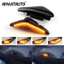 2Pcs Sequentielle Dynamische Fließende LED Seite Marker Licht Blinker Licht Blinker Für BMW E70 X5 F25 X3 E71 x6 2007-2013