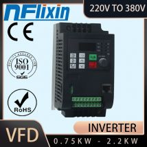 220V a 380V 5.5KW ingresso monofase e 3 fasi uscita Inverter frequenza variabile Driver step up converter