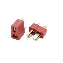 T Typ Buchse T-typ Stecker Stecker Weiblich Männlich Für RC LiPo Batterie Stecker Eingang Ausgang 10 teile/los
