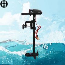 Solar Marine Abnehmbare DC12V 28LBS Elektrische Trolling Motor 260W Außenbordmotor Für Aufblasbare