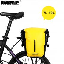 Torba rowerowa Rhinowalk 10L wodoodporna torba rowerowa wielofunkcyjna torba na bagażnik tylny MTB