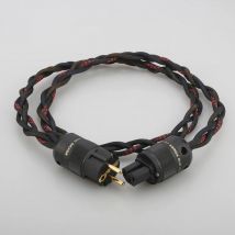 Hohe Qualität P103 Audiocrast Schuko Netzkabel Kabel HIFI CD Verstärker Amp EU Power Stecker Kabel Geflochtene AC Power Kabel