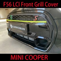 Marke Neue ABS Kunststoff UV Geschützt Mini Ray Style Front Grill Abdeckung Für mini cooper S LCI