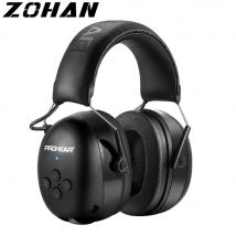 ZOHAN Cuffie elettroniche 5.0 Cuffie antirumore Bluetooth Cuffie per la protezione dell'udito per la sicurezza musicale Riduzione del rumore Ricarica
