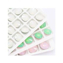 10/12/14mm Rivoli Round Opal Rhinetone Handmade Crafts Jewelry Accessories Diy Crafts Pointback Crystal Pacific Rose Water Opal