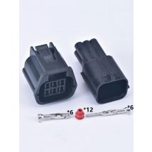 6 Pin Car Waterproof Connector Auto Accelerator Pedal Front oxygen sensor Plug 7283-9332-30 7182-9331-30 234-5040 For Mazda Ford