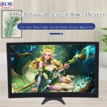 2021 neue L11 14 Zoll HD anti-blau licht Gebogene Handy Bildschirm Verstärker halter für Andrio Ios Smart telefon