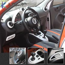 Für Mercedes neue Smart 453 Fortwo Forfour Auto-Innenraum-Styling, weißer ABS-Kunststoff, Dekoration, Modifikationszubehör 2015–2020