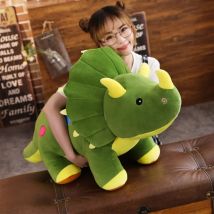 40-100 cm Kreative Große Plüsch Weiche Triceratops Stegosaurus Plüsch Spielzeug Dinosaurier Puppe Stofftier Kinder Dinosaurier Spielzeug Geburtstag geschenke