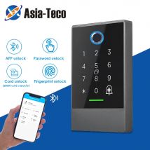 K2F Wasserdicht 13,56 Mhz Access Control Keypad Fingerprint Türschloss TTLOCK App Bluetooth Schloss Lange Palette 13,56 MHz Kartenleser