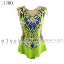 Leistung Kostüme Kleid Frauen Mädchen Teens Eislaufen Kleid Wettbewerbe Kinder Rhythmische Trikot