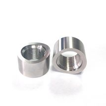 2 pz O2 Sensore di Ossigeno Base Curva Dentellato Gap Dado Saldatura Bung Stepwise Dado M18x1.5 Dado In Acciaio Inox