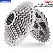 Bicycle Freewheel 11-23/25/28/30/32/34/36T velocidade Bike Flywheel 8/9/10/11/12 Speed Road Bike Cassette Sprocket For Shimano