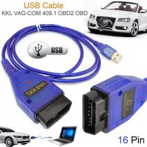 Auto USB Vag-Com Interface Kabel KKL VAG-COM 409,1 OBD2 II OBD Diagnose Scanner Auto Kabel Aux