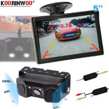 Koorinwoo 3 in 1 Wireless Anti radar detectoring Parktronic Für Autos Parkplatz sensor system mit Kamera Control von Blind Zonen