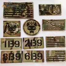 IR Infrarot Reflektierende Tarnung 1B9 2B9 3B9 6B9 Patches Amerikanische Abzeichen Patches