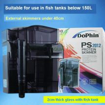 Hohe Qualität Marine Aquarium Hängen Protein Skimmer 500L/h Für Weniger Als 200L Fisch Tank Kompakte Effiziente Durable Dophin PS2012