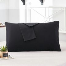 1 Stück/2 Stück Baumwoll-Kissenbezüge, einfarbig, Standard-Kissenbezug, Bettwäsche, Schlafzimmer-Kissenbezug, 40 x 60 cm/50 x 70 cm/50 x 90 cm