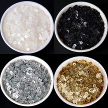 Glitter Pailletten 3mm Flache Runde PVC Lose Pailletten Für Handwerk Paillette Nähen Dekoration DIY Zubehör Lentejuelas Para Coser 10g