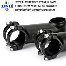 UNO Ultralight Bike Stem 7 Degree 31.8mm Kalloy King Stems AL7050 60 70 80 90 100 110 120 130mm MTB Road Bicycle Handlebar Stem