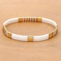 Go2 Boho Miyuki Armbänder Für Frauen Tila Perlen Armband Schmuck Weiß Gold Farbe Perlen Pulseira Mujer 2022 Accesorios für Femme