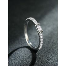 Modian Top Quality 100% Real 925 Sterling Silver Classic Charm AAAAA Zirconia Wedding Finger Rings For Women Fine Jewelry anel