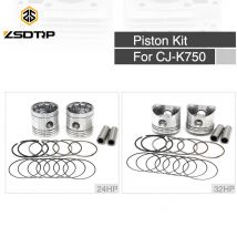 ZSDTRP Ural CJ-K750 M72 Motor 24HP 32HP 750cc Motor Kolben Mit Ring Link Retro 750cc Motor Reparatur Fall Für BMW m72 R71/K750