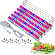 LED Coltiva La Luce T5 AC110V 220 V lampara 2835smd Lampada Della Lampadina Del Tubo Per La pianta Del Fiore Phytolamp spettro completo dell'interno piantina grow box