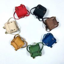 NEUE handgemachte 1PCS 1/6 BJD Mini Schultasche für Blyth OB11 OB24 1/8 1/12 Puppen Zubehör