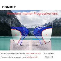 Premium Progressive Multifokale Brille Lesen Myopie Für Männer Rezept Objektiv Progressive Anti Strahlung 1,56/1,61/1,67