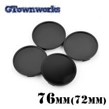 GTownworks 4 Stück 77 mm Außendurchmesser 72 mm Innendurchmesser Radnabenkappe für 17 Zoll OEM-Felge 2018 F150 XL 2020 F150 Sportfelge # FL34-1A096-BA Autozubehör