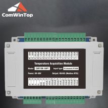 16 kanäle PT100/PT1000 Rs485 Modbus Ausgang Temperatur Erwerb Modul