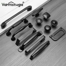 Moderne Schrankgriffe, Türknöpfe und Griffe aus massiver Aluminiumlegierung, Küchenschrankgriffe, Schubladenknöpfe, Möbelgriff-Hardware