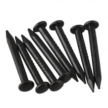 Runde Kopf Schwarz Antike Kupfer 8-21mm Dach Holz Schraube Nägel Set von 50
