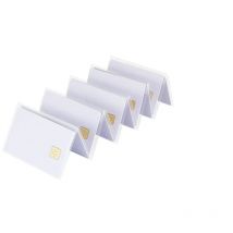 100PCS ISO7816 PVC Kontaktieren Smart IC karte 24c64 Chip