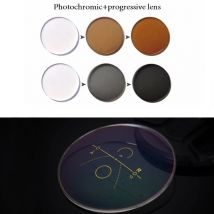 1,56 1,61 photochrome Progressive Linse Gläser Myopie Presbyopie Rezept Optische Multifokale Gläser