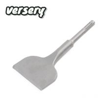 Versery  1PC SDS PLUS Electric Hammer Chisel Round Shank tile Shovel Wall Concrete Impact Drill Elbow Widening Drill bit