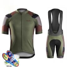 Raudax Sommer Radfahren Jersey Set Atmungs MTB Fahrrad Radfahren Kleidung Mountainbike Tragen Kleidung Maillot Ropa Ciclismo hombre