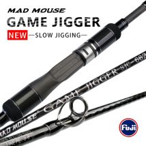 MADMOUSE Japan Fuji Teile Langsam Jigging Angelrute spiel jigger 1,98 M PE 3-6 JIG150-400G 20kgs