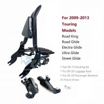 Hinten Gepäck Rack Passagier Sissy Bar Rückenlehne für Harley Davidson 2009 Up 2021 2020 Road King